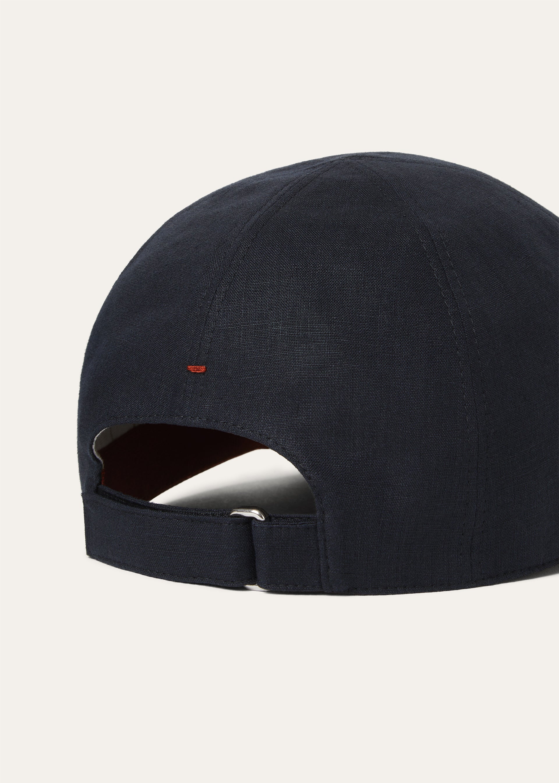 Linnen baseball pet | BG_TRANSPARENT | BLUE NAVY