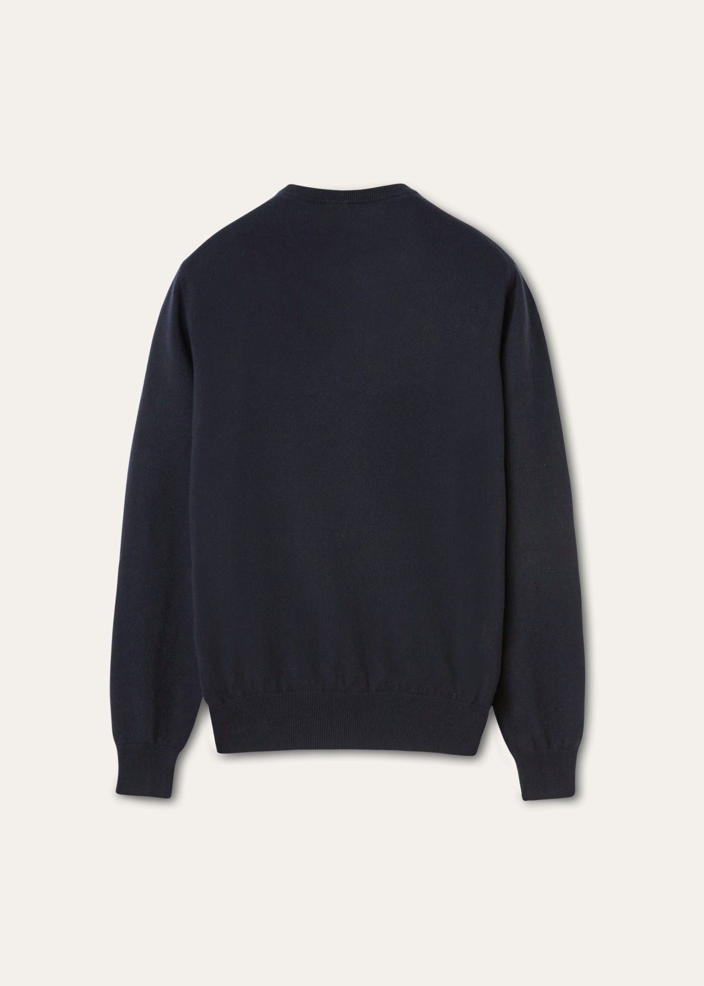 Crewneck van baby cashmere  | BG_TRANSAPRENT | BLUE NAVY