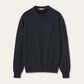 Crewneck van baby cashmere  | BG_TRANSPARENT | BLUE NAVY
