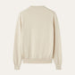 V-hals trui van baby cashmere | BG_TRANSPARENT | ZAND