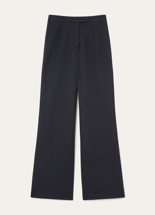 Pantalon van cashmere | BG_TRANSPARENT | BLUE NAVY