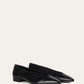Leren ballerina | BG_TRANSPARENT | Zwart
