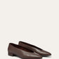 Leren ballerina | BG_TRANSPARENT | Bruin