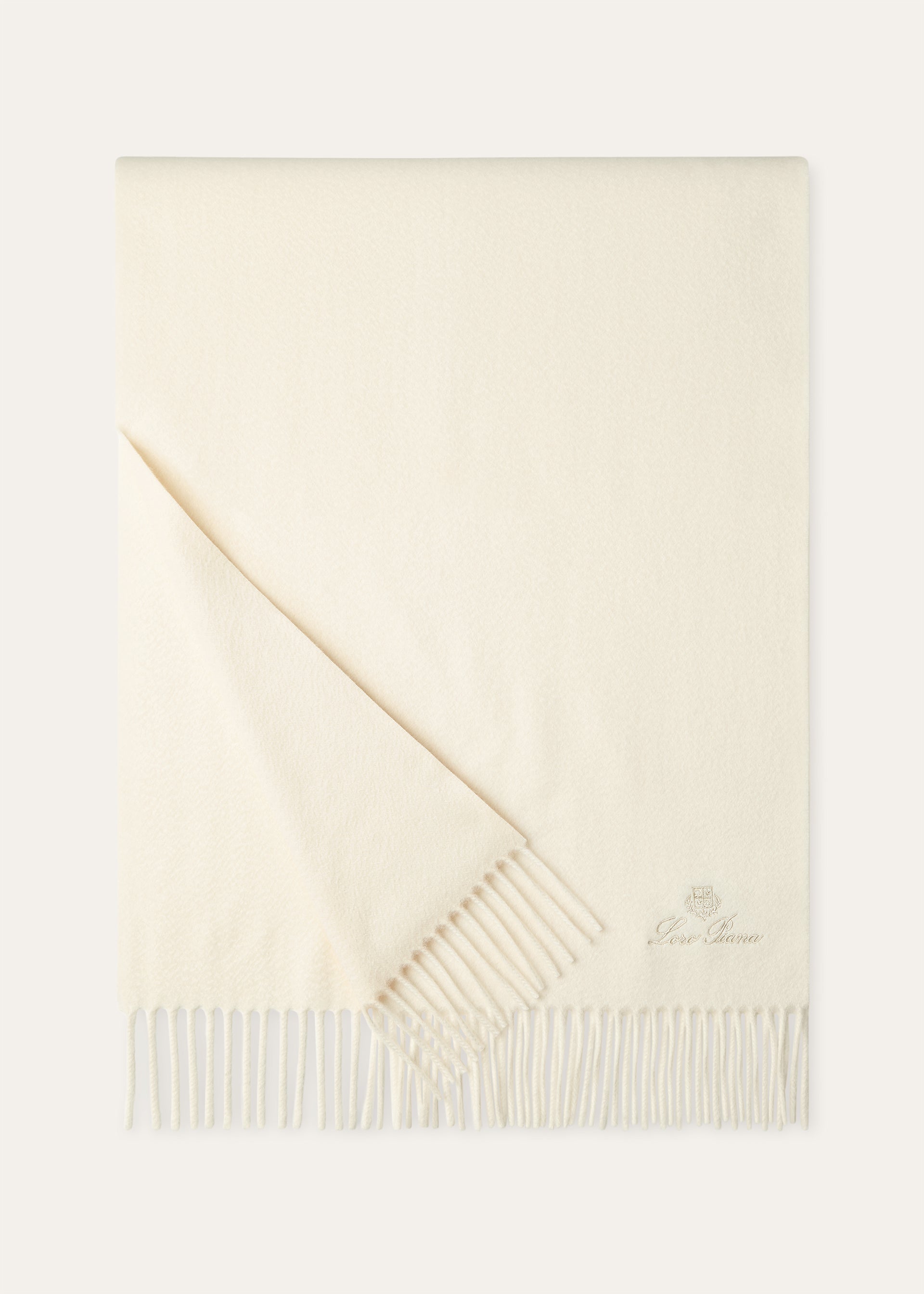 Cashmere shawl | BG_TRANSPARENT | Off-White