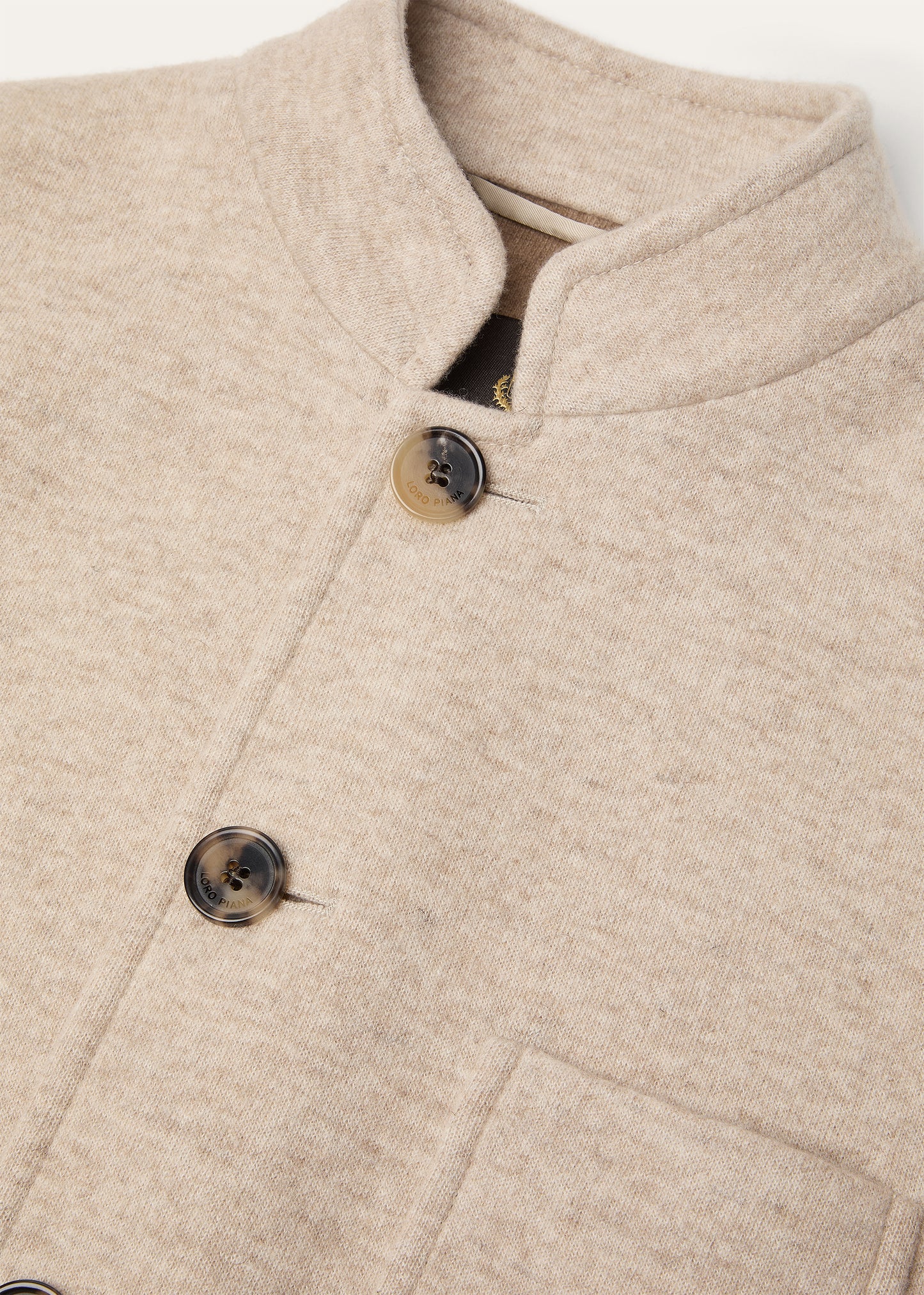 Cashmere sweater jacket