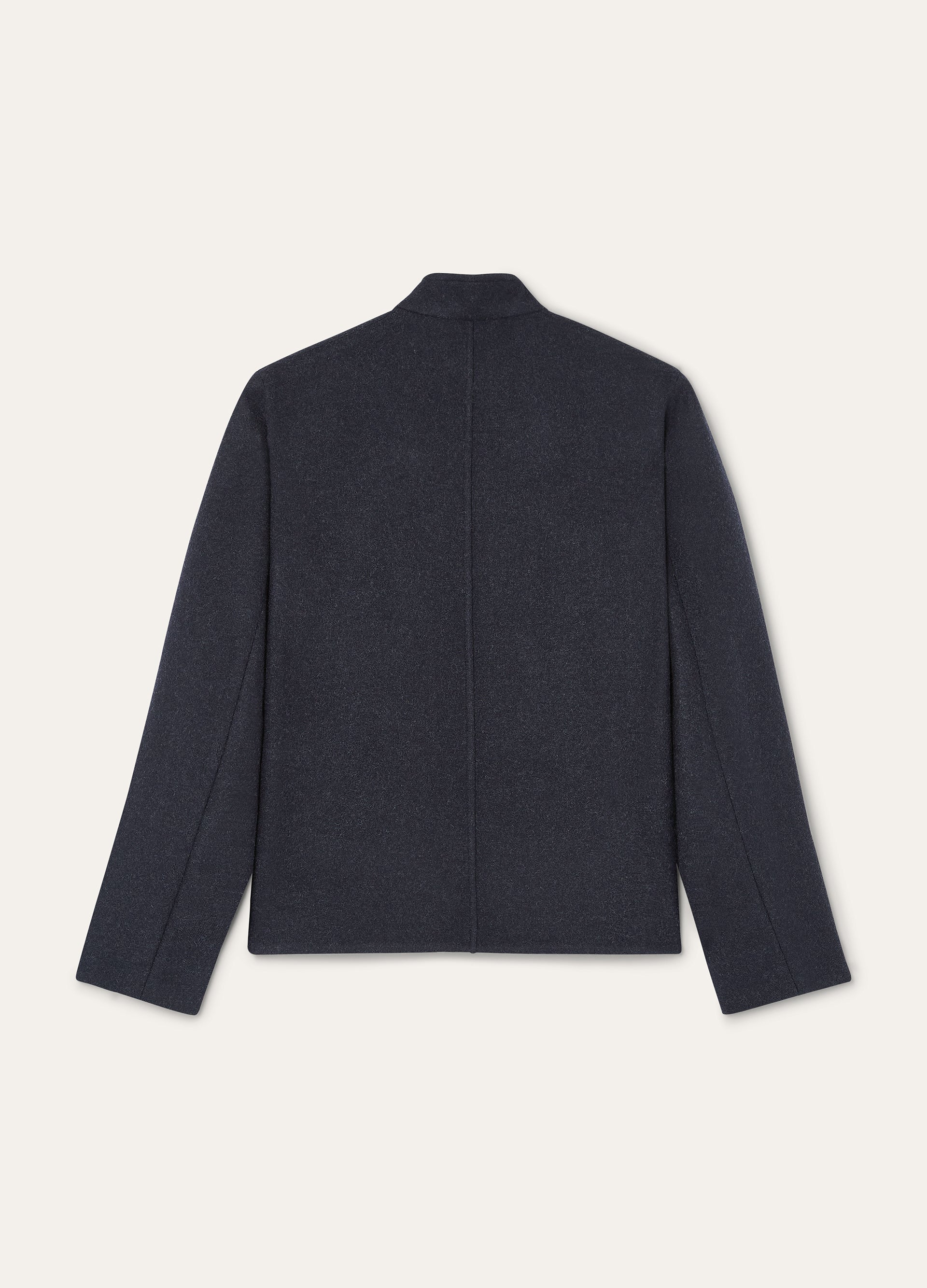 Sweater jacket van cashmere | BG_TRANSPARENT |  BLUE NAVY