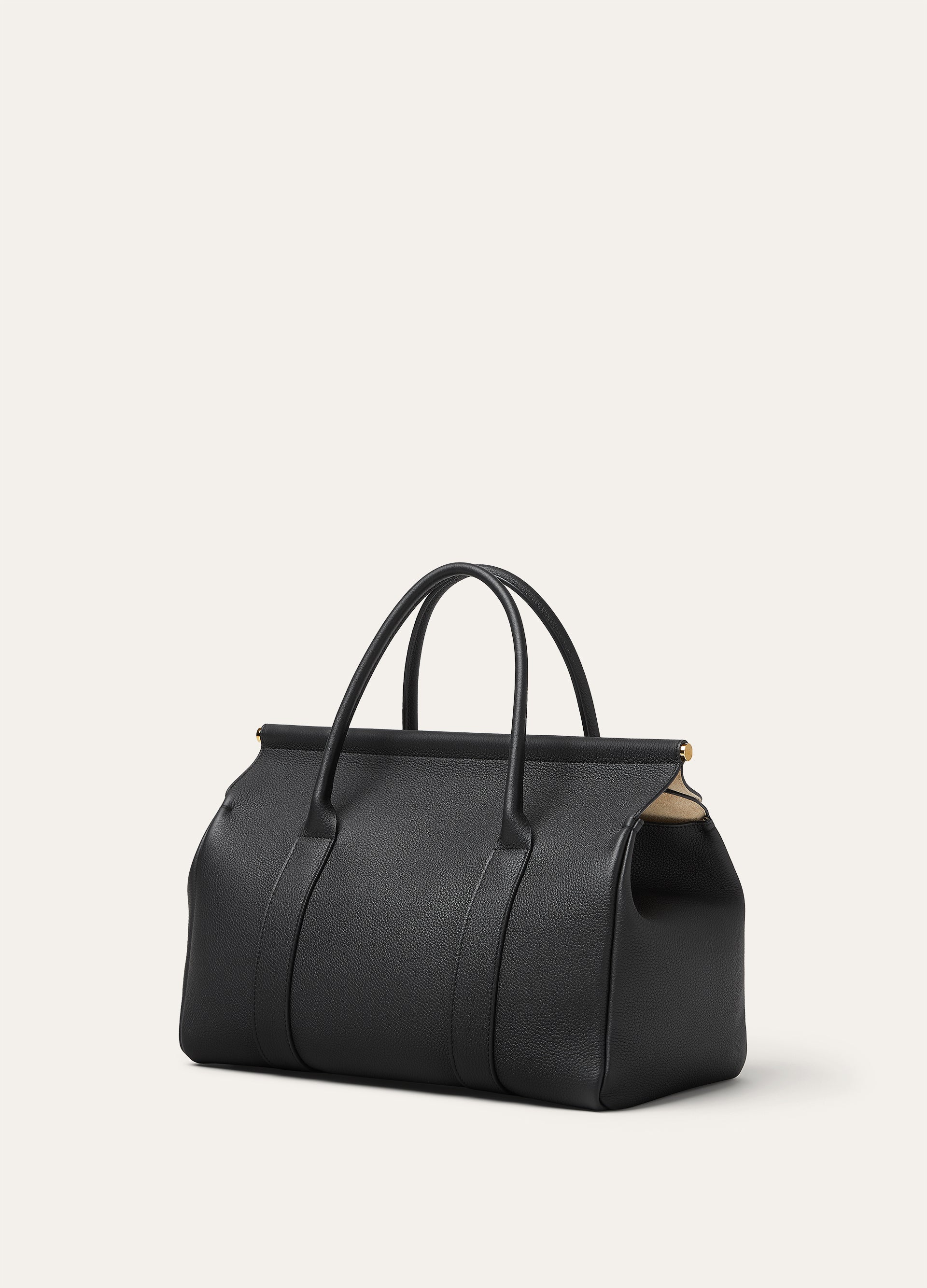 Loom bag van leer | BG_TRANSPARANT | Black