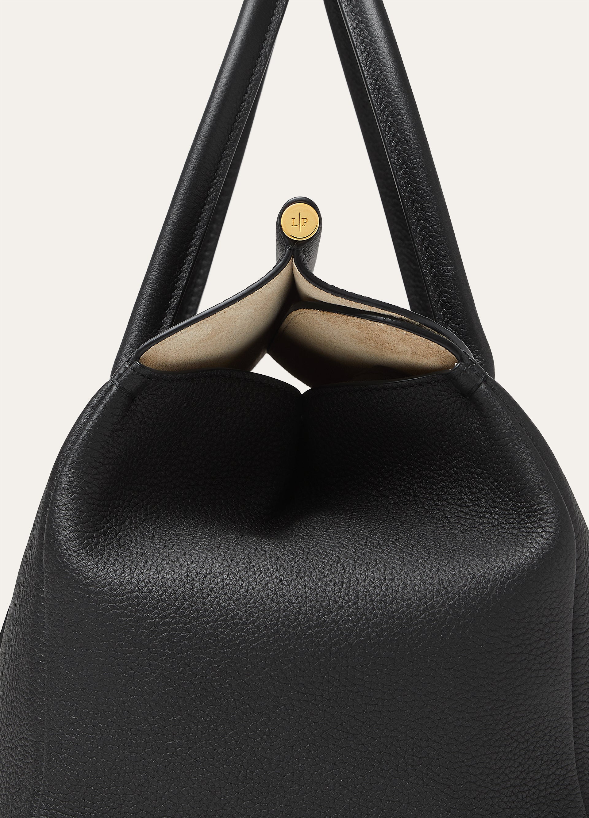 Loom bag van leer | BG_TRANSPARANT | Black