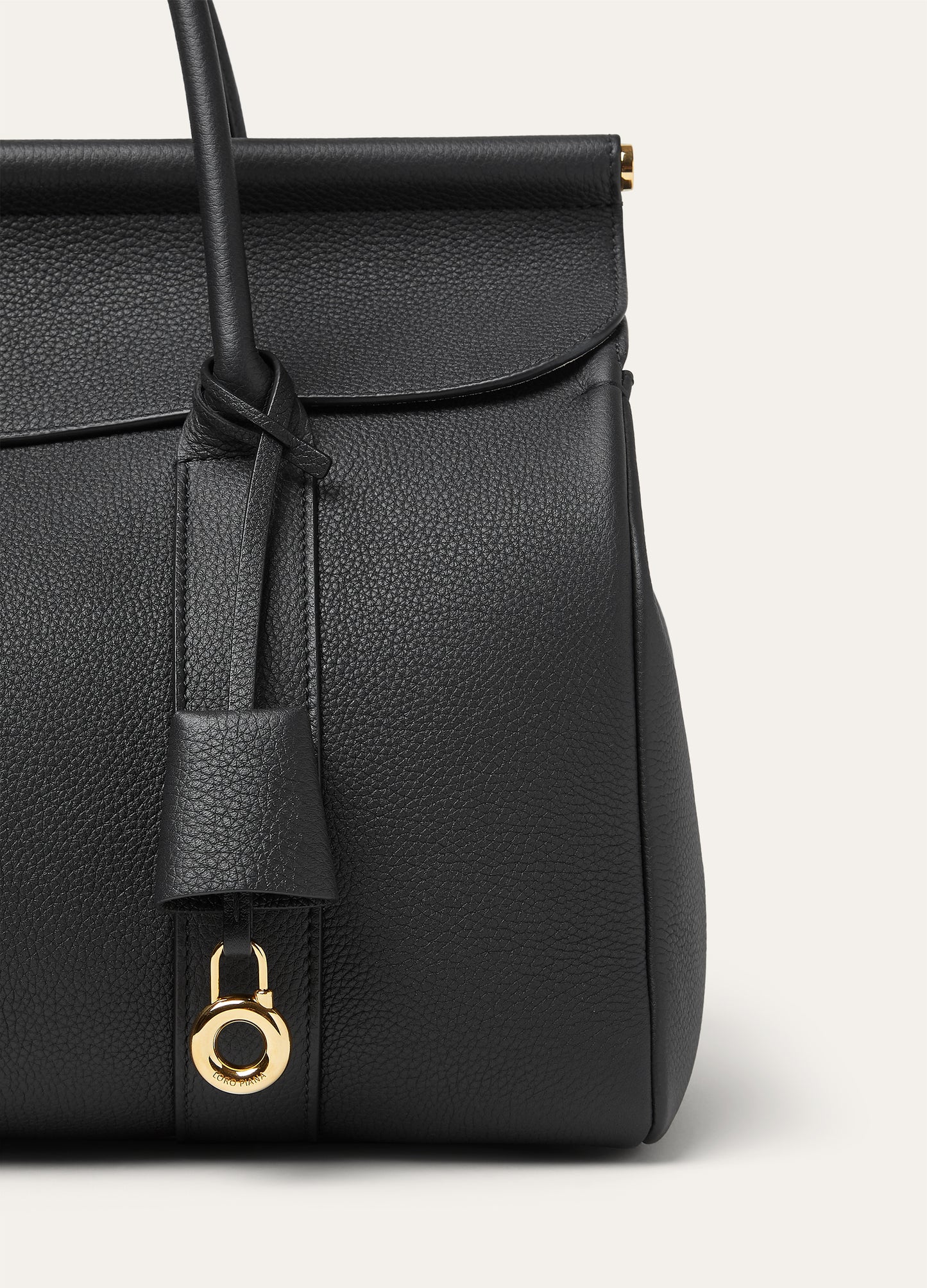 Loom bag van leer | BG_TRANSPARANT | Black