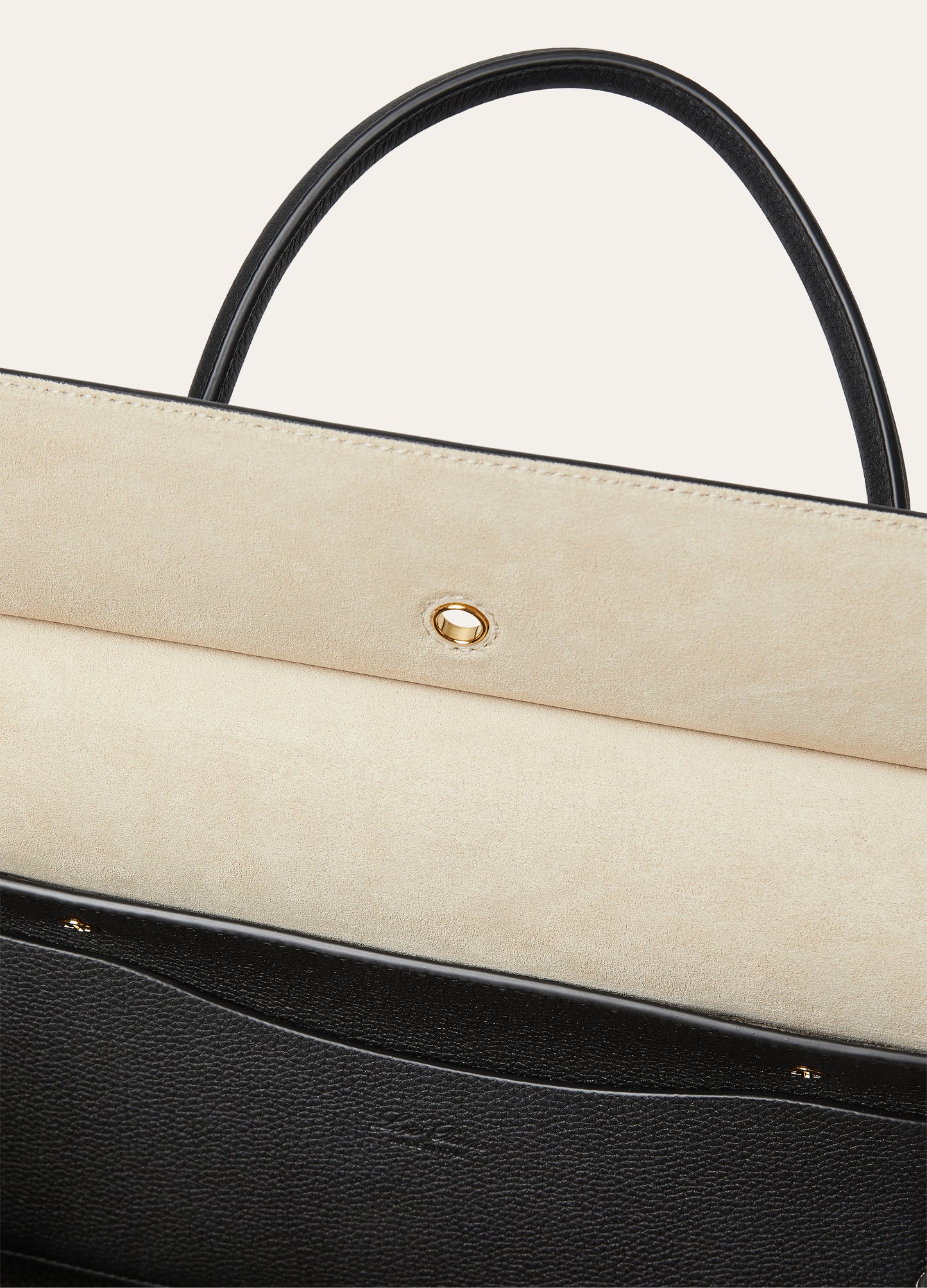 Loom bag van leer | BG_TRANSPARANT | Black