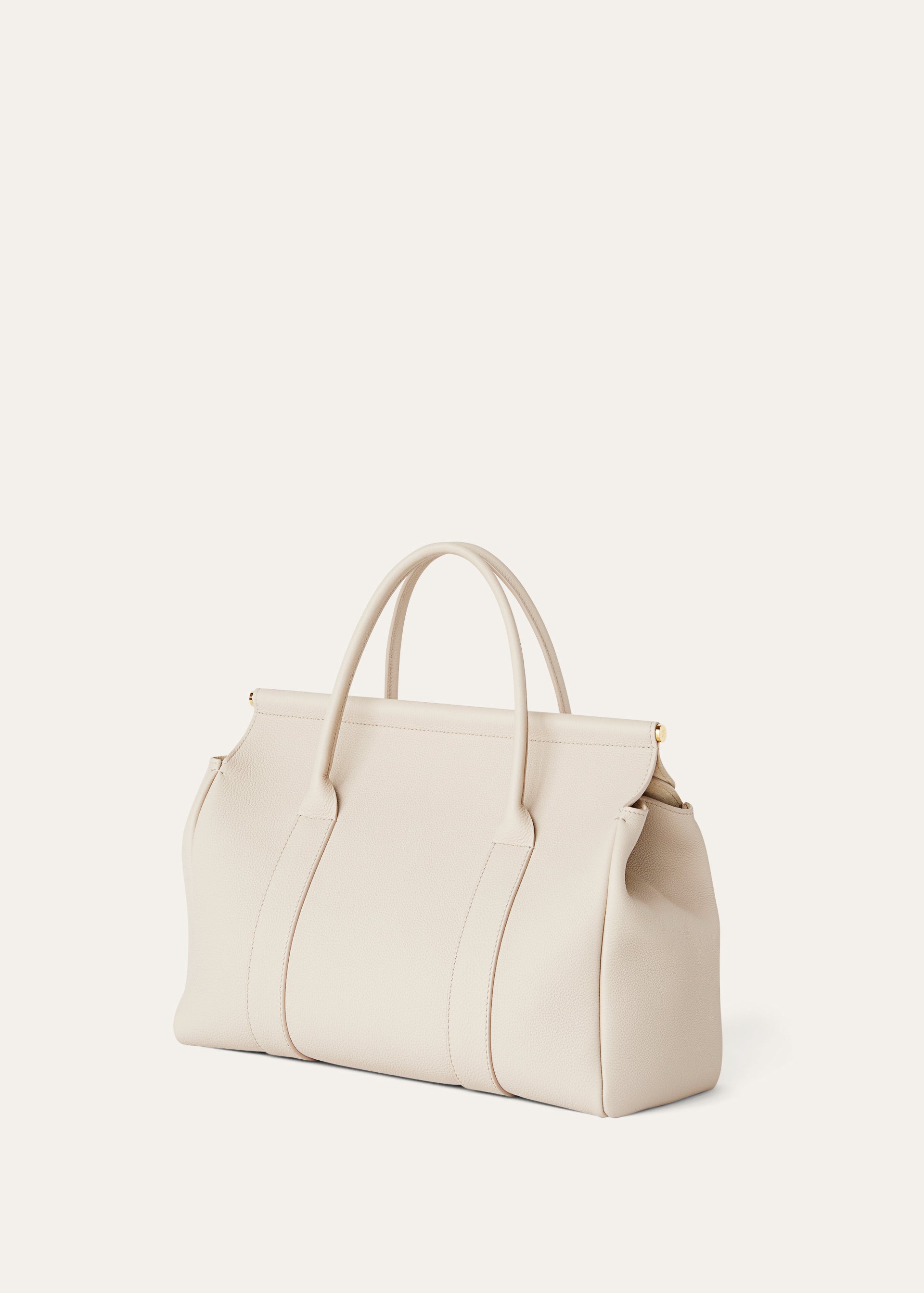 Loom bag van leer | BG_TRANSPARANT | Beige