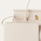 Loom bag van leer | BG_TRANSPARANT | Beige