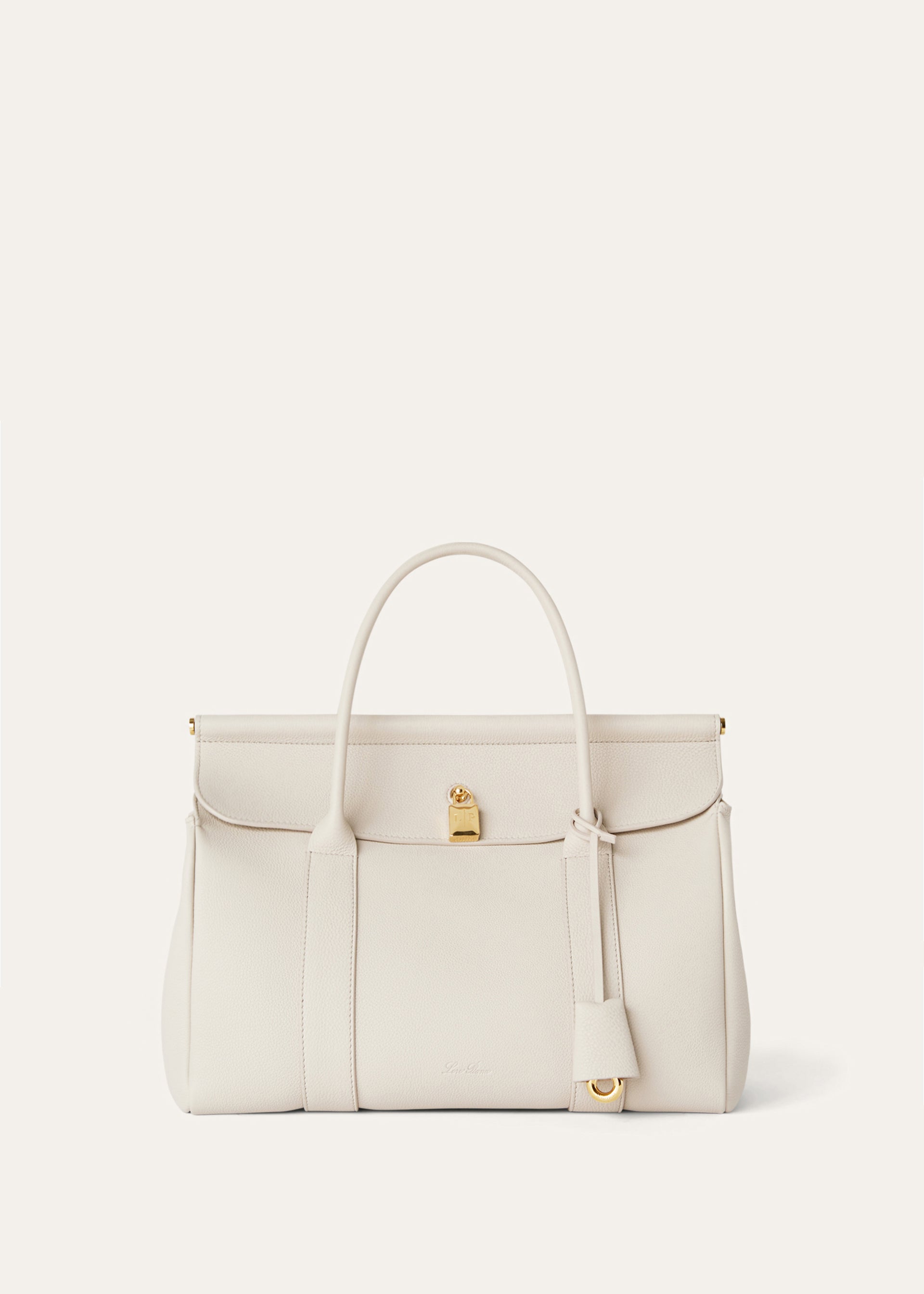 Loom bag van leer | BG_TRANSPARANT | Beige