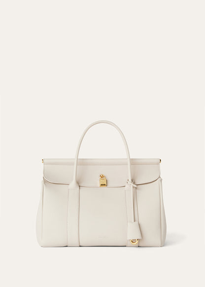 Loom bag van leer | BG_TRANSPARANT | Beige