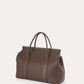 Loom bag van leer | BG_TRANSPARANT | TAUPE