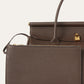 Loom bag van leer | BG_TRANSPARANT | TAUPE