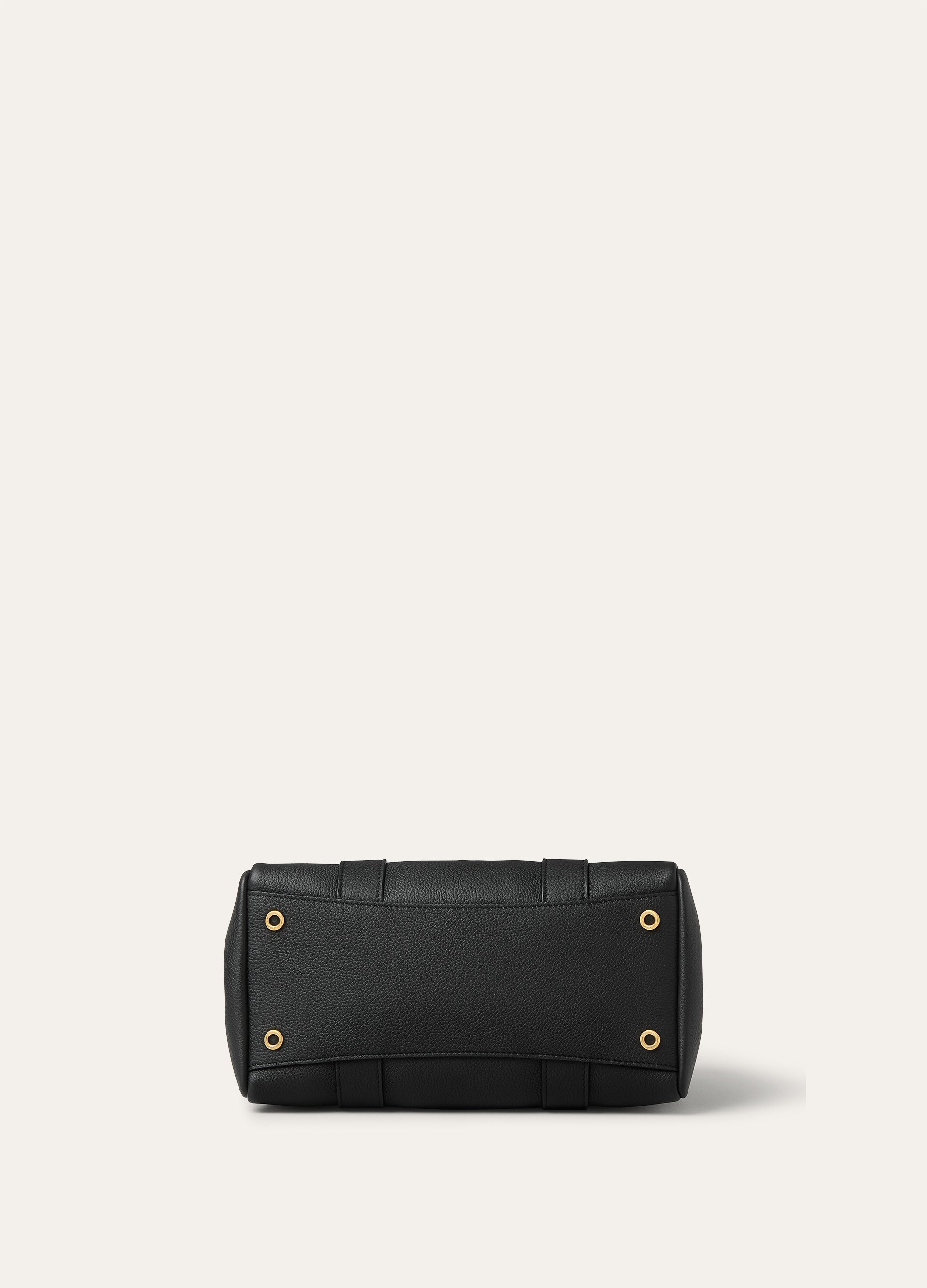Loom bag van leer | BG_TRANSPRANT| Zwart