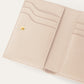 Bifold portemonnee van leer | BG_TRANSPARENT | Off-white