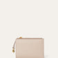 Bifold portemonnee van leer | BG_TRANSPARENT | Off-white