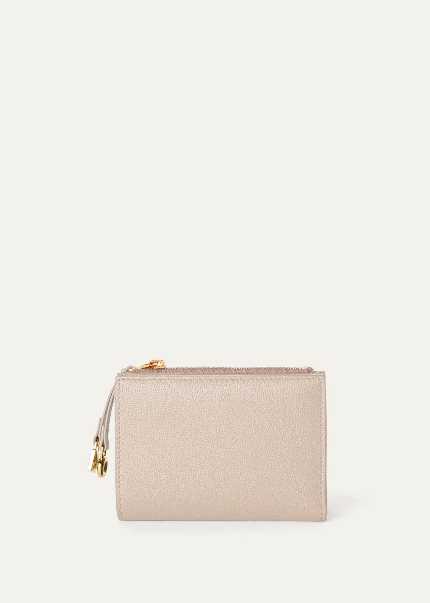 Bifold portemonnee van leer | BG_TRANSPARENT | Off-white