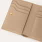 Bifold portemonnee van leer | BG_TRANSPARENT | TAUPE