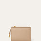 Bifold portemonnee van leer | BG_TRANSPARENT | TAUPE