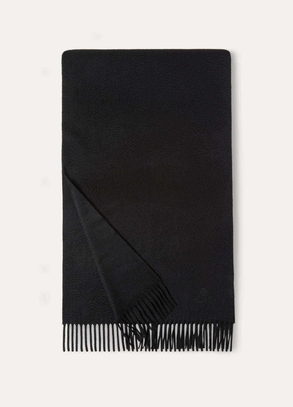 Cashmere shawl | BG_TRANSPARENT |  Black