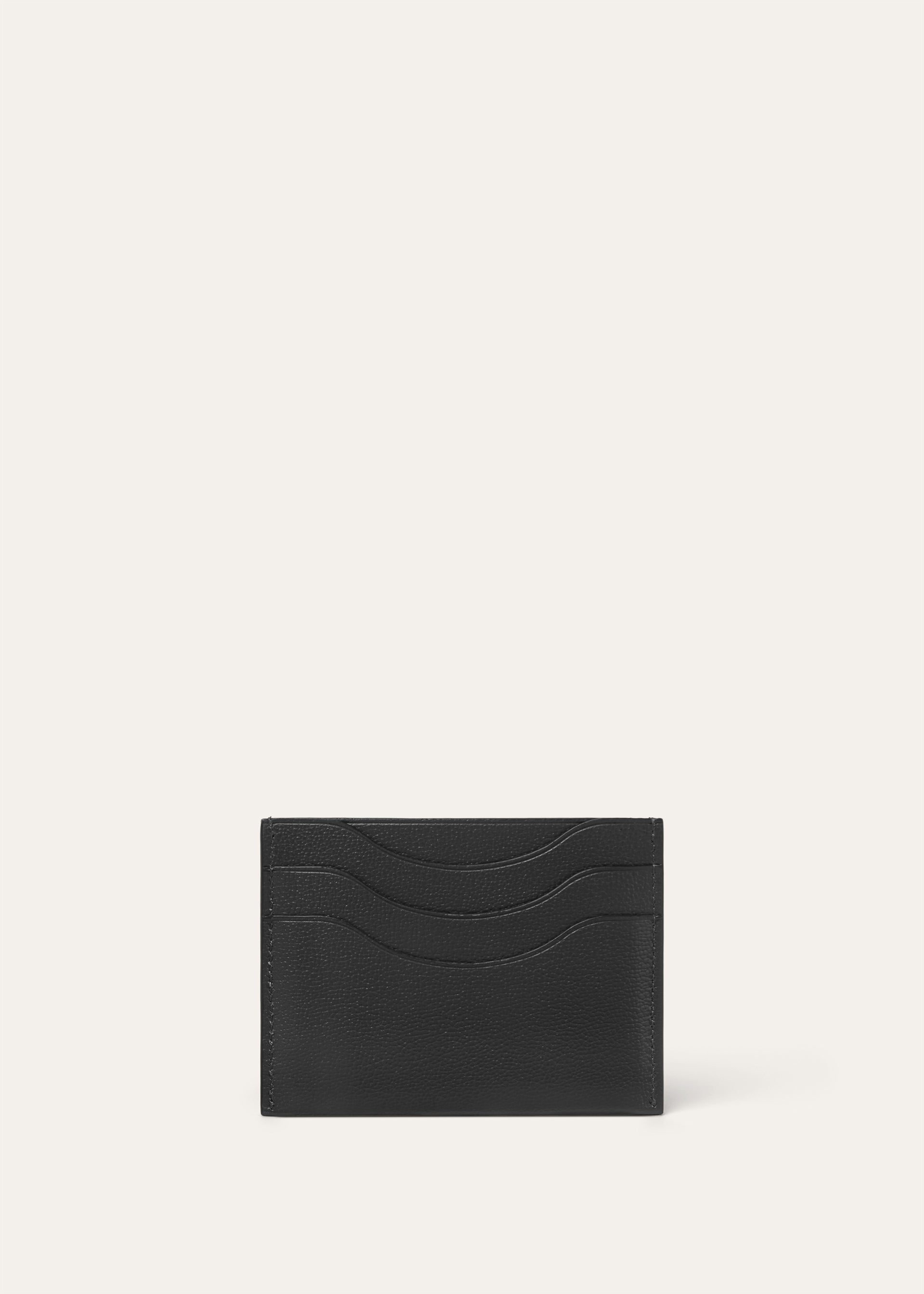 Leren cardholder | BG_TRANSPARENT | Zwart