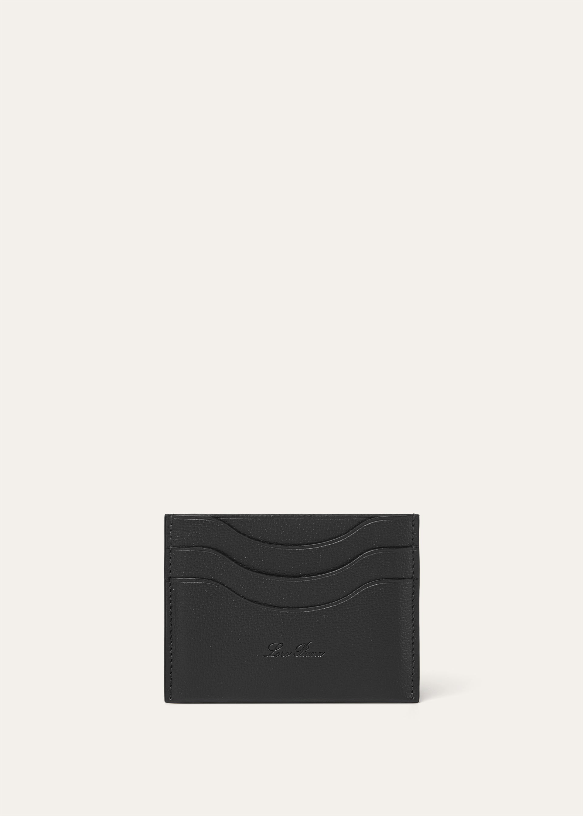 Leren cardholder | BG_TRANSPARENT | Zwart