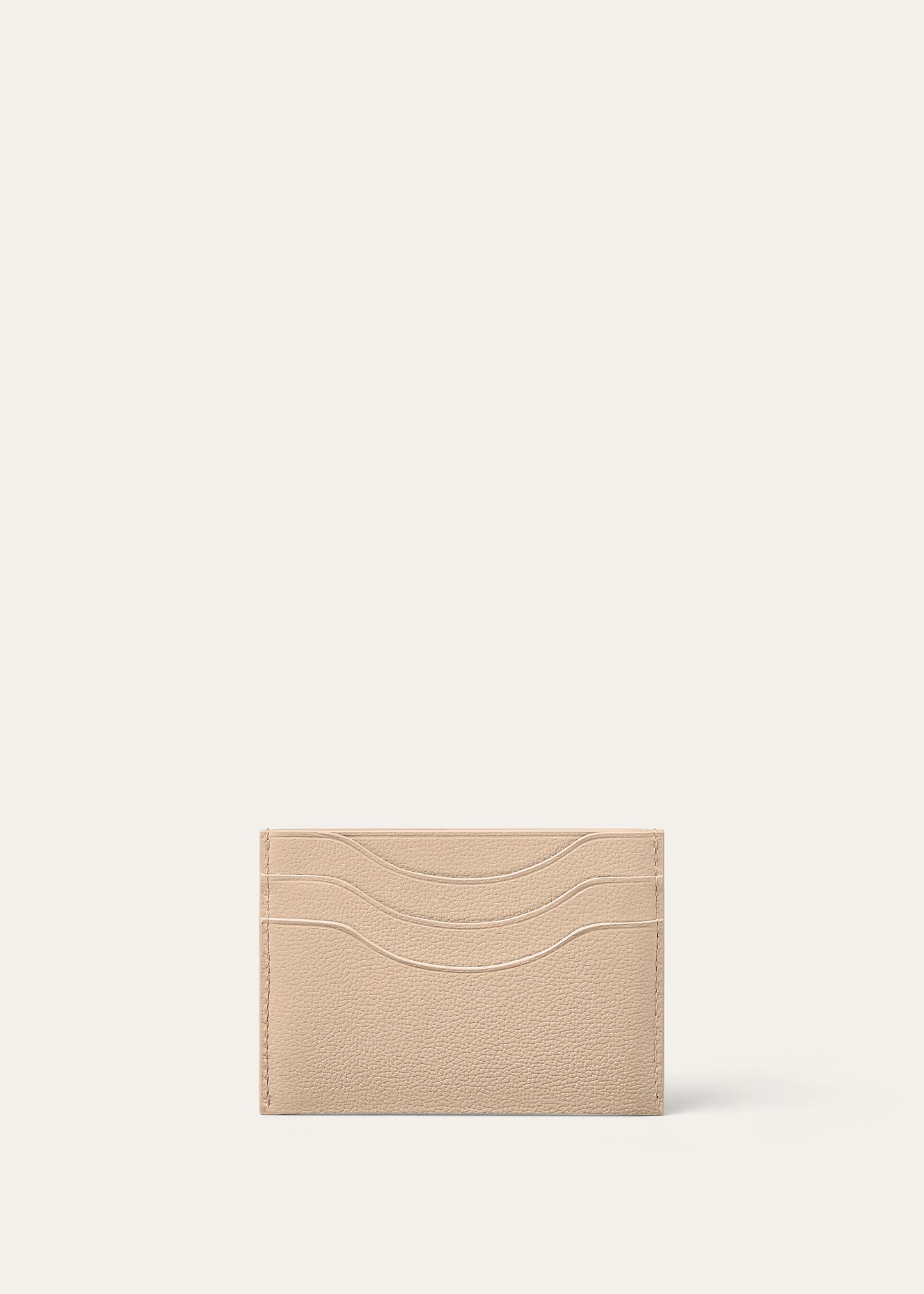 Leren cardholder | BG_TRANSPARENT | Beige