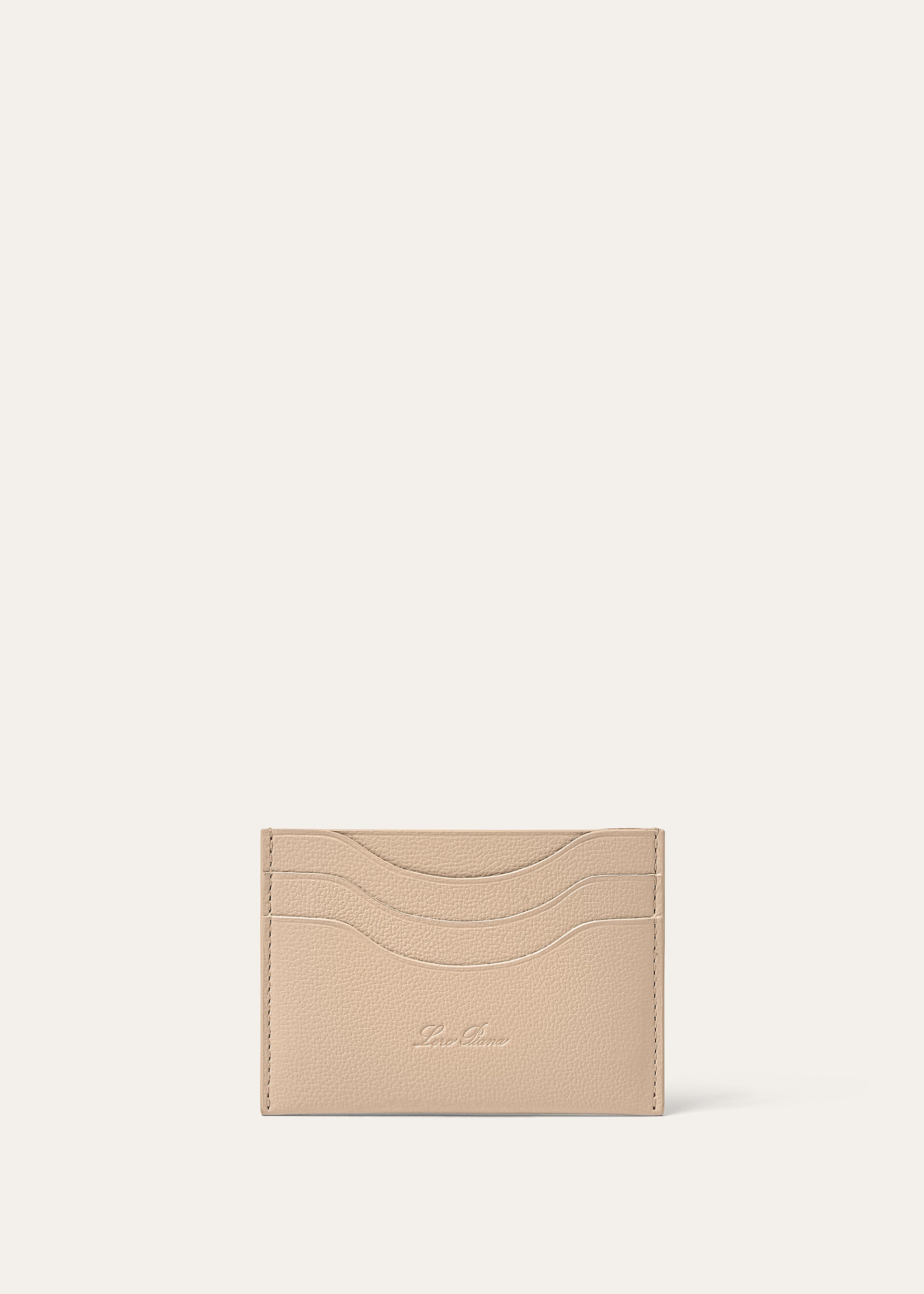 Leren cardholder | BG_TRANSPARENT | Beige