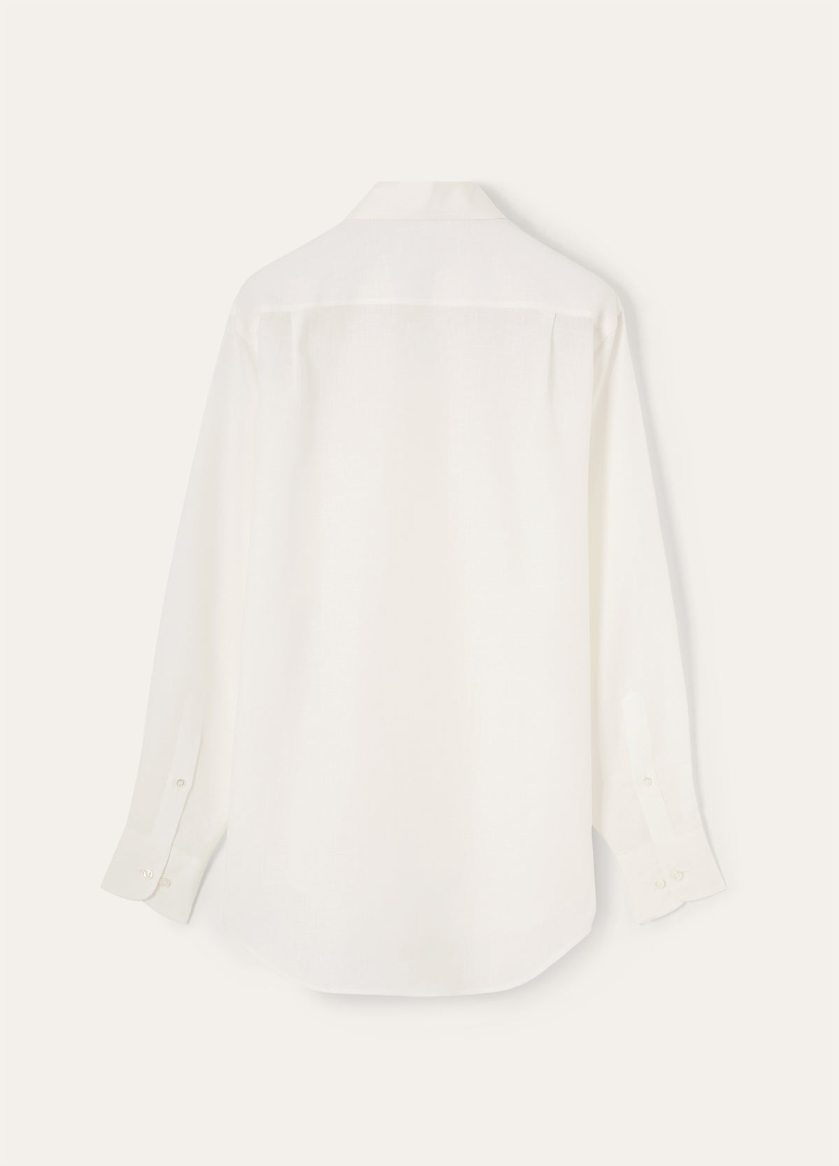 André linnen shirt | BG_TRANSPARENT | Wit