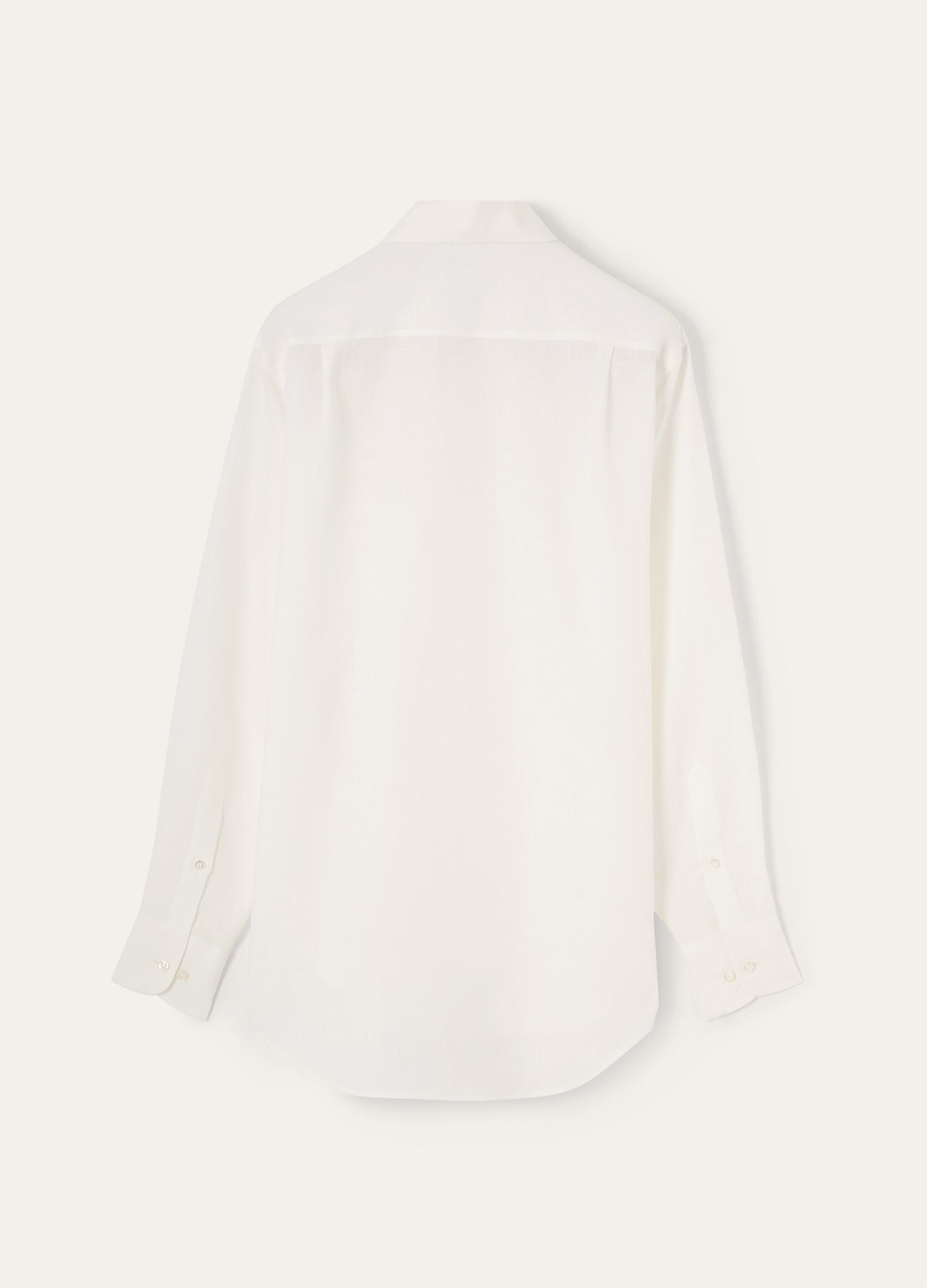 André linnen shirt | BG_TRANSPARENT | Wit