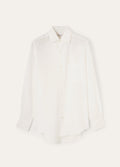 André linnen shirt | BG_TRANSPARENT | Wit