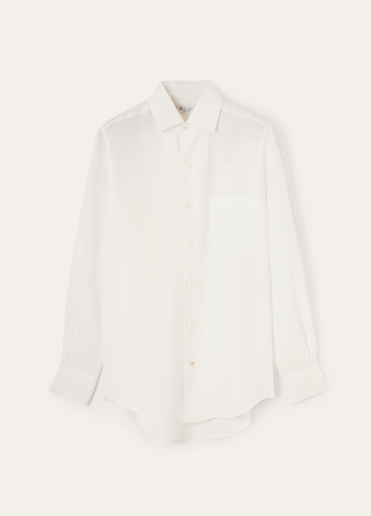 André linnen shirt | BG_TRANSPARENT | Wit