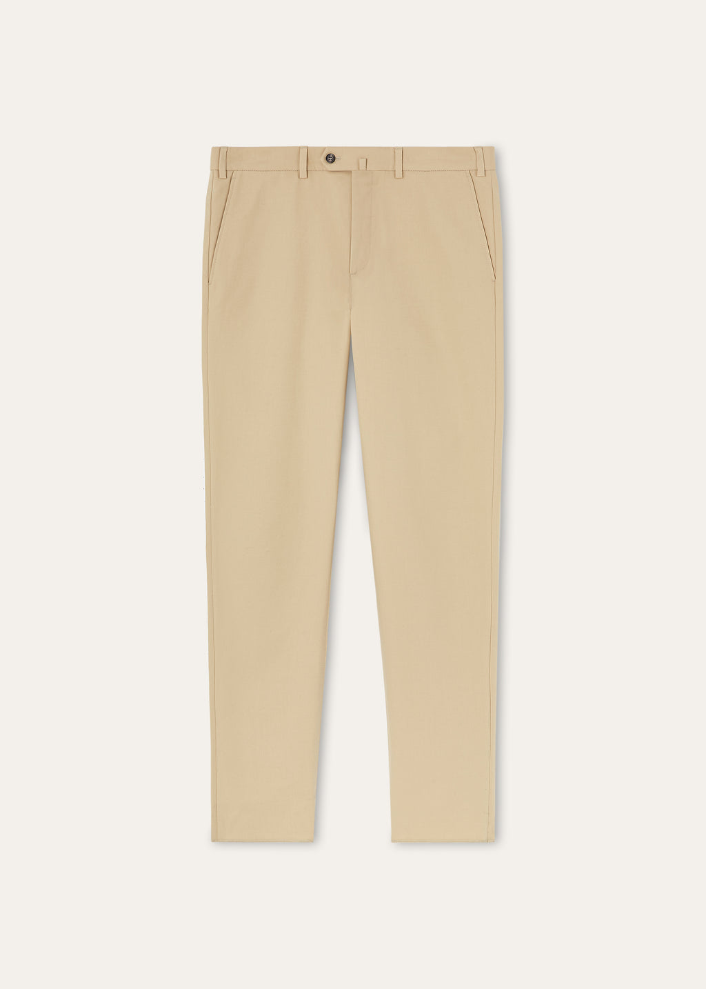 Carlo broek van katoen | Beige