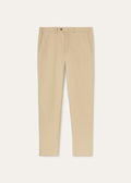 Carlo broek van katoen | Beige