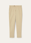 Pantalon van katoen | Beige