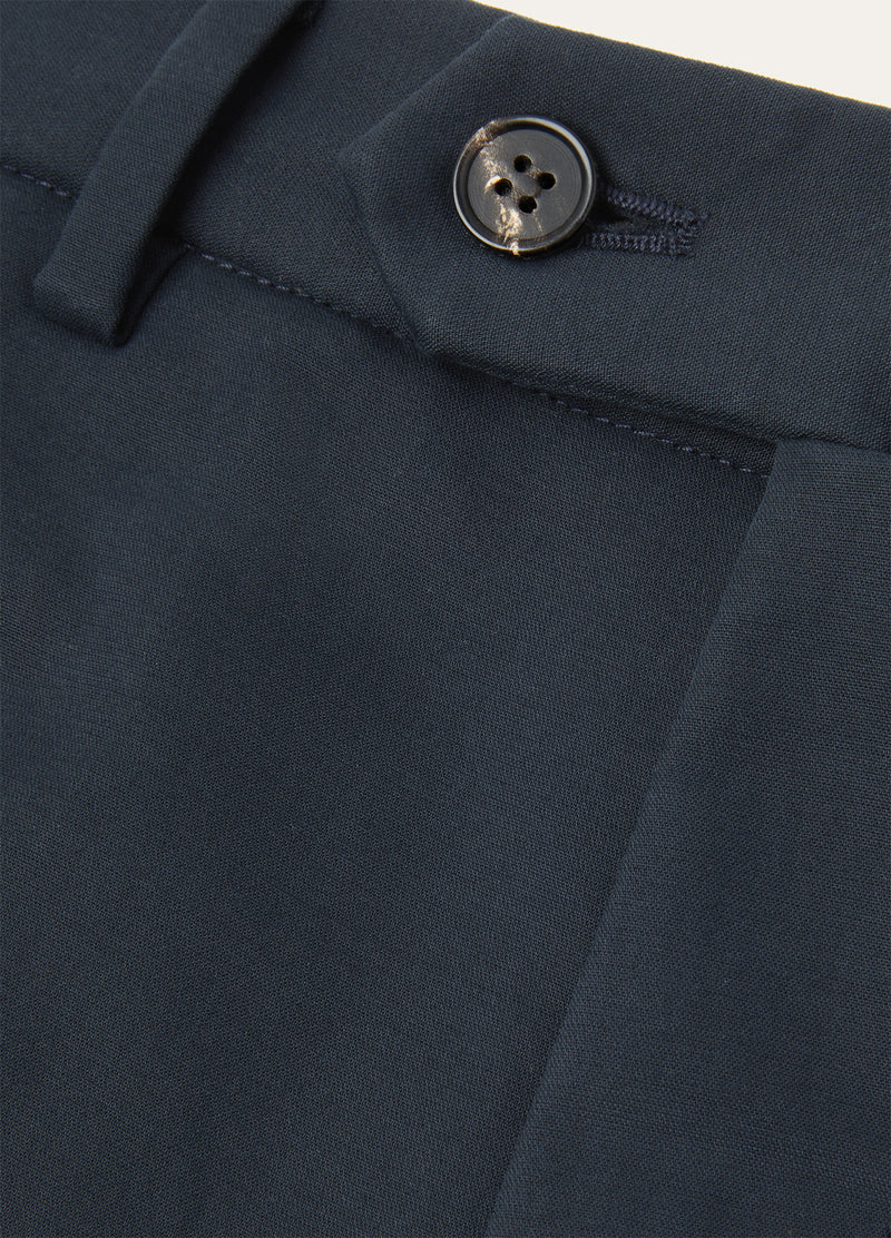 Pantalon van katoen | FULL_WIDTH | D.Blauw