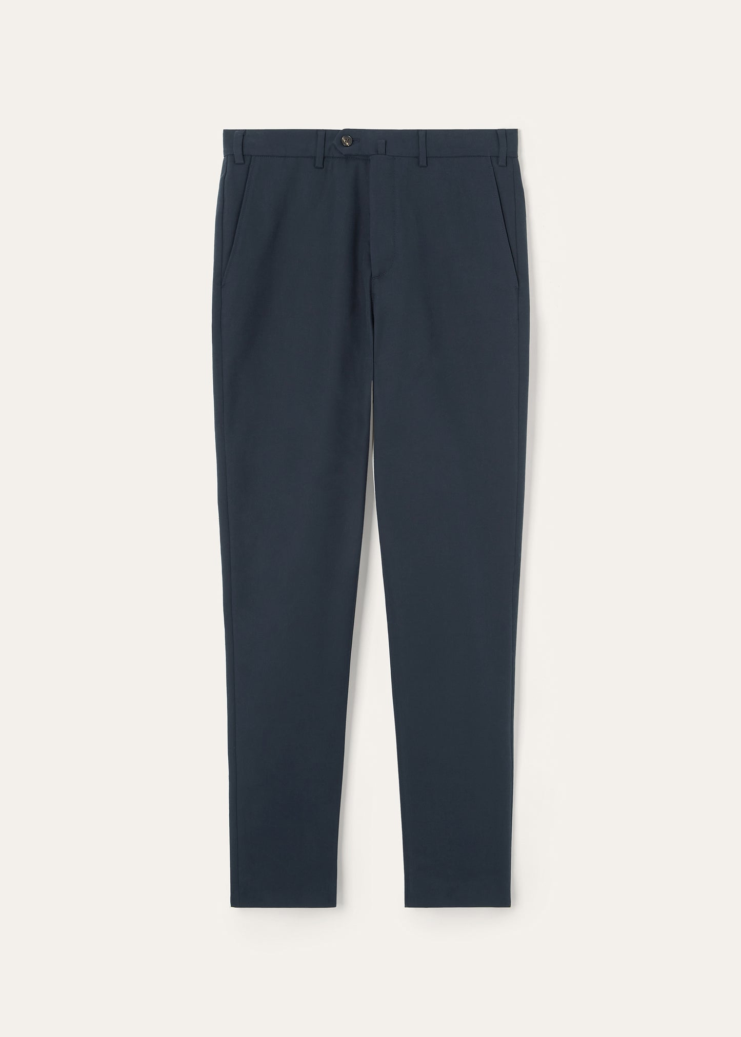 Pantalon van katoen | BG_TRANSPARENT | D.Blauw