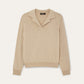 Polo shirt van cashmere | BG_TRANSPARENT | Beige