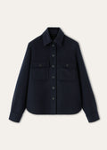 Yannis cashmere overshirt | BG_TRANSPARENT | BLUE NAVY