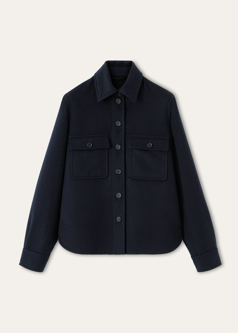 Yannis cashmere overshirt