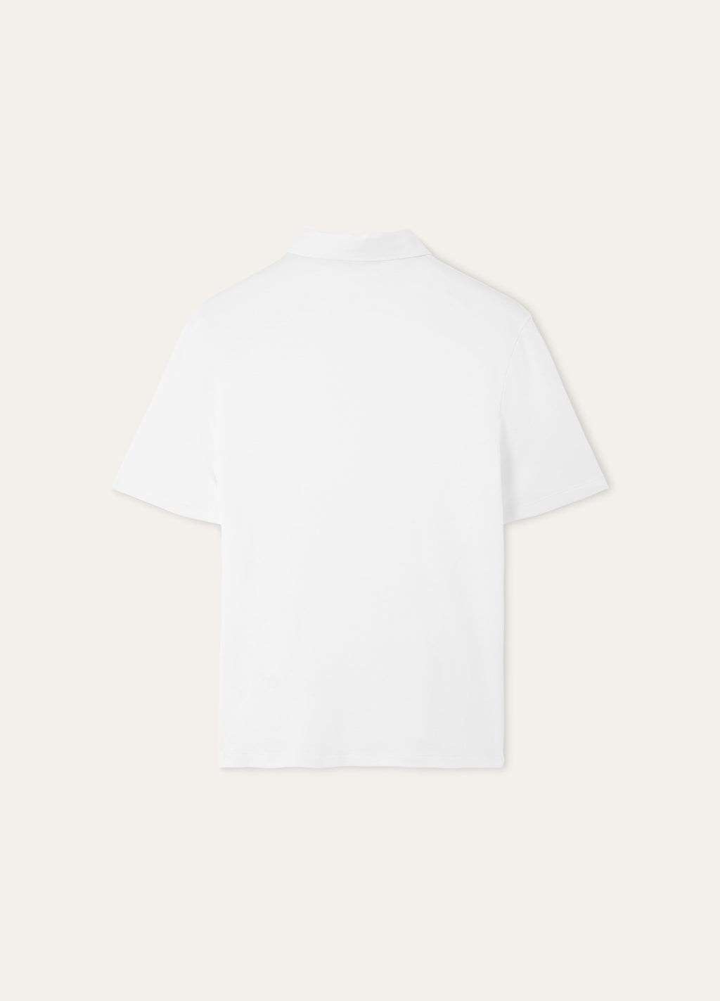 Tremezzo Polo Shirt |  BG_TRANSPARANT | Wit