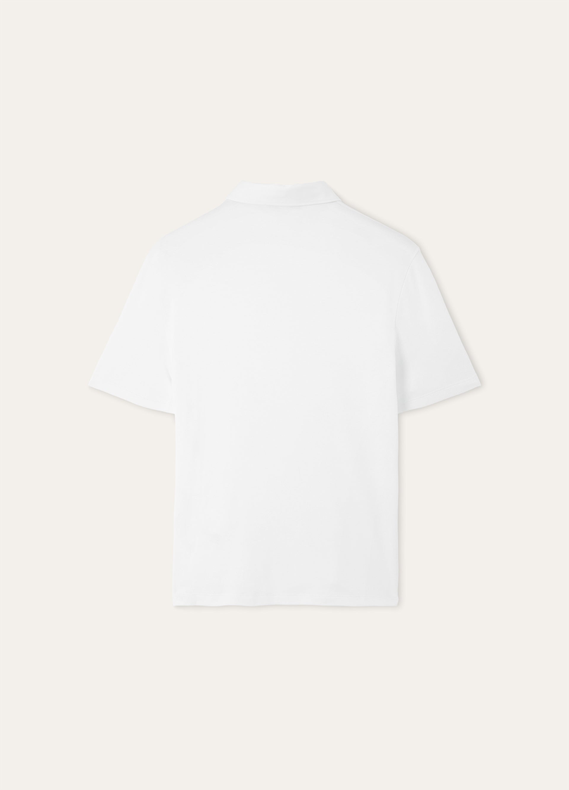 Tremezzo Polo Shirt |  BG_TRANSPARANT | Wit