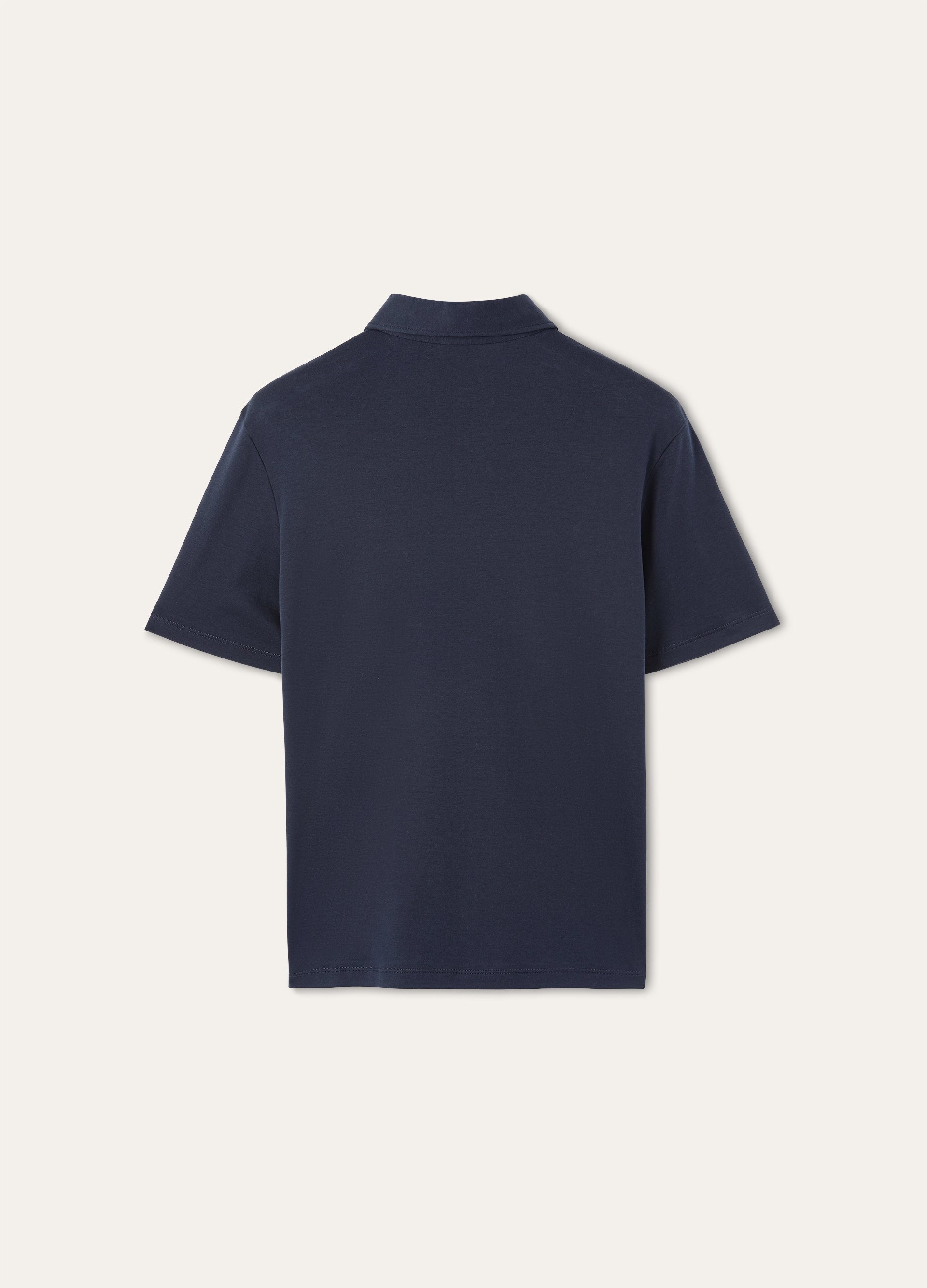 Tremezzo Polo Shirt | BG_TRANSPARANT | BLUE NAVY