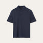 Poloshirt van katoen | BG_TRANSPARENT | BLUE NAVY