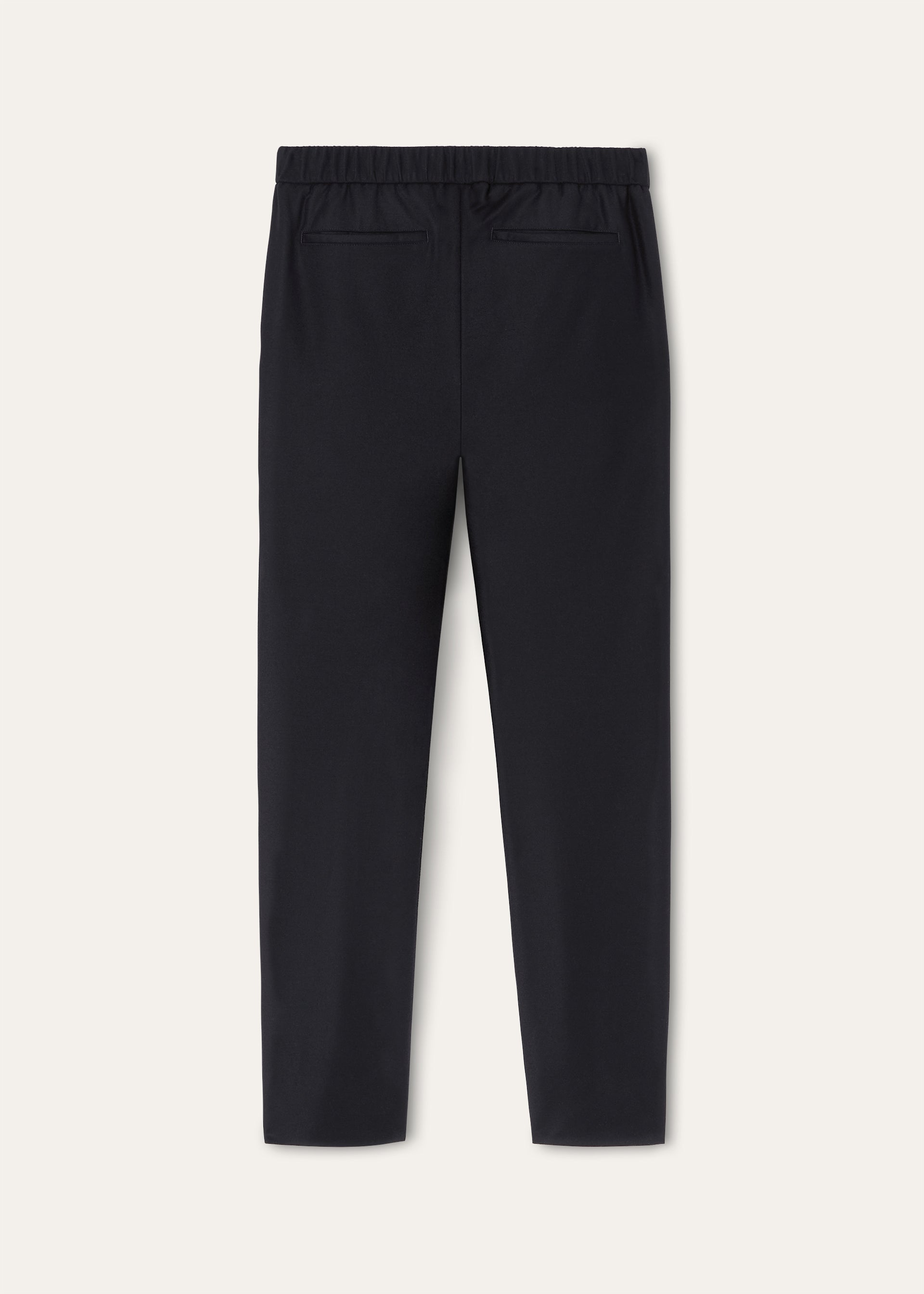 Pantalon van wol en cashmere | BG_TRANSPARENT | BLUE NAVY