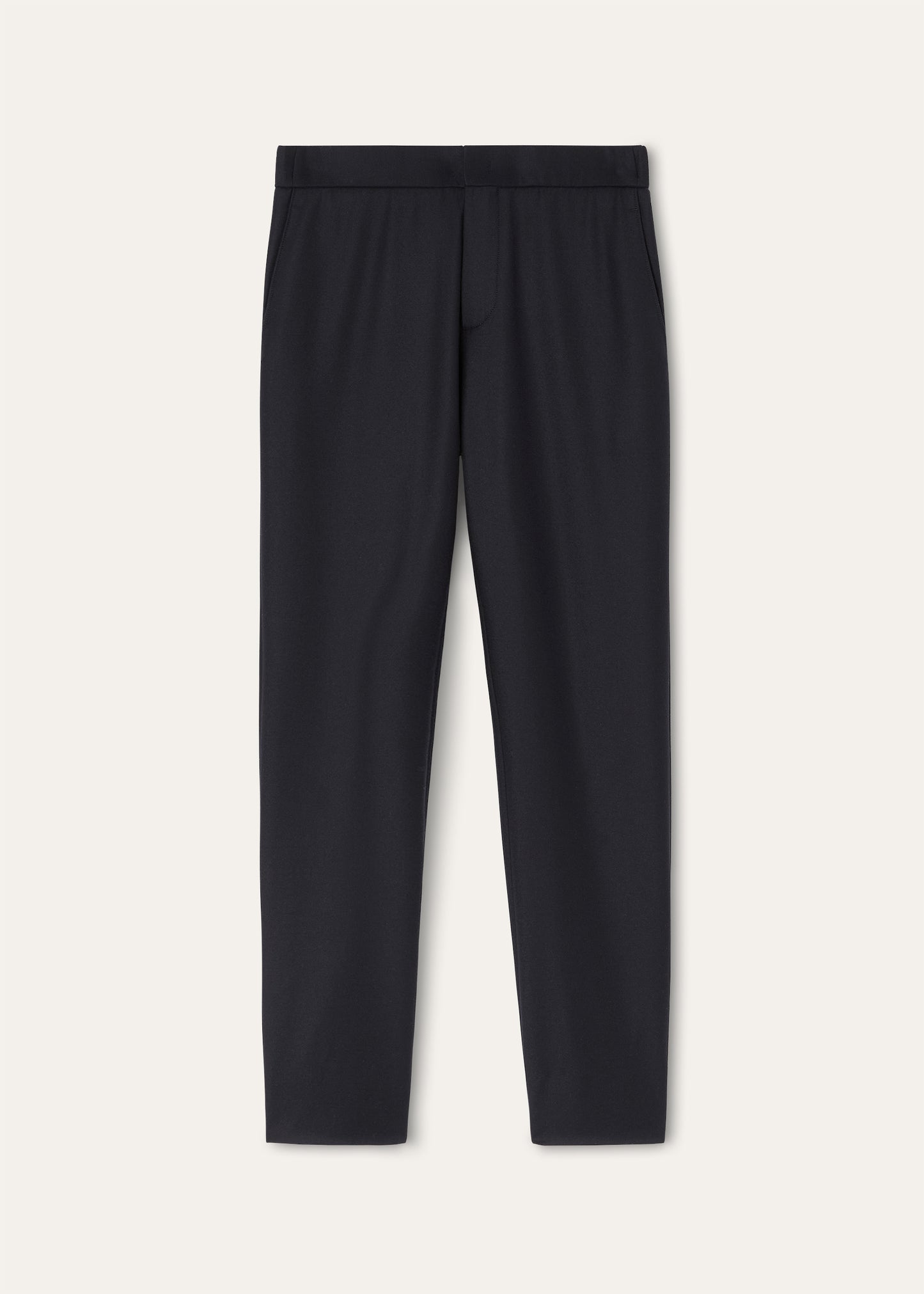 Pantalon van wol en cashmere | BG_TRANSPARENT | BLUE NAVY