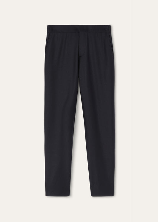 Pantalon van wol en cashmere | BG_TRANSPARENT | BLUE NAVY